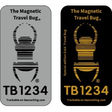 Magnetic Travel Bugs (exclusive to NE Geocaching Supplies)
